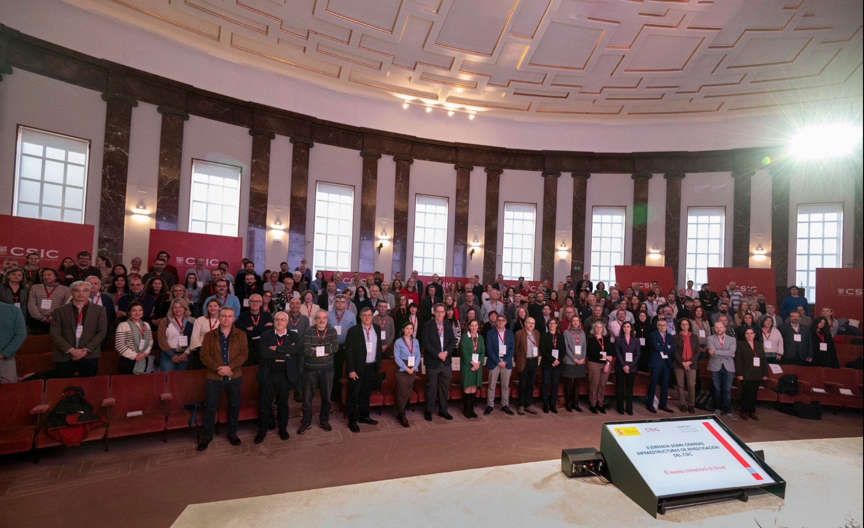 The IBF participates in the CSIC's Second Conference on Large Researching Infrastructures