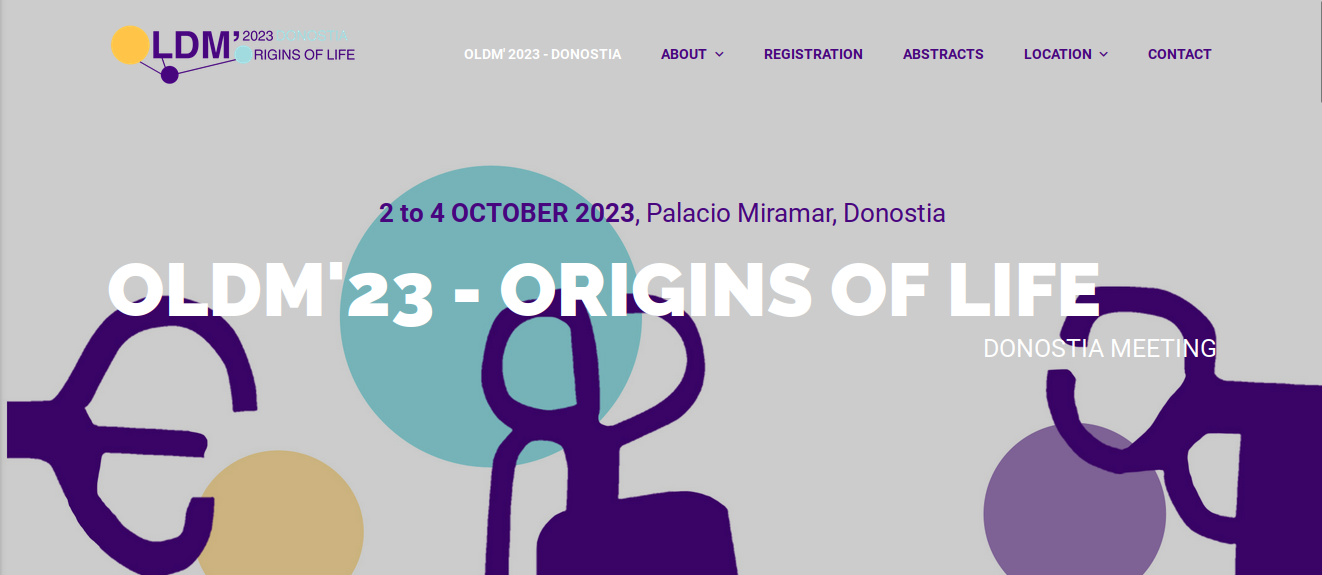 OLDM'23 - Origins of Life Donostia Meeting