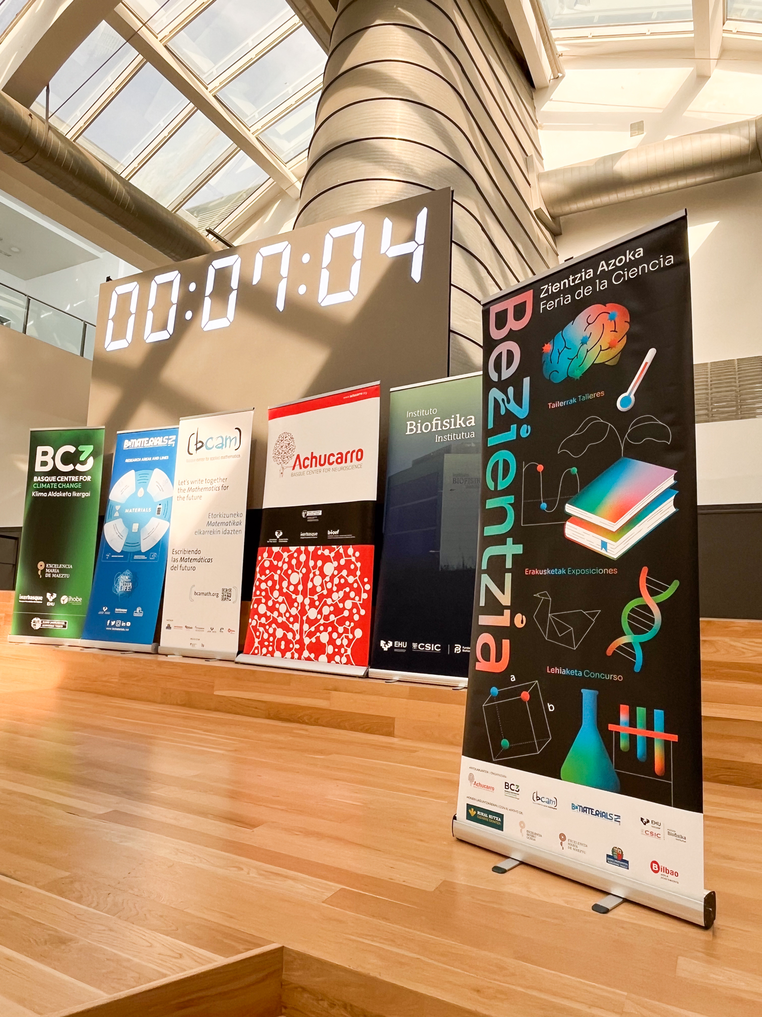 The Instituto Biofisika brings science to more than 250 schoolchildren in a new edition of BeZientzia