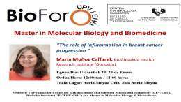 BioForo seminar: "The role of inflammation in breast cancer progression"